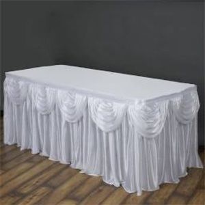 Table skirt satin(Last price drop)